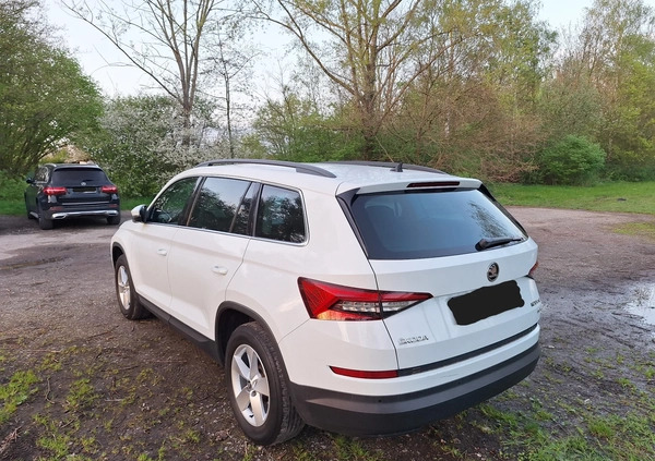 Skoda Kodiaq cena 73200 przebieg: 105000, rok produkcji 2017 z Dębno małe 436